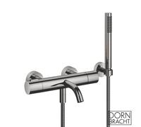 Dornbracht Miscelatore vasca a muro Meta 34234979 con set doccia, sporgenza 210 mm Platino Opaco