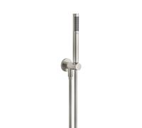 Dornbracht Meta set doccia con presa d'acqua e supporto, 1 tipo di getto, 27802660-060010, Meta; Tara.; VAIA; Universal platino opaco [Rubinetteria Bagno > Set Doccia]