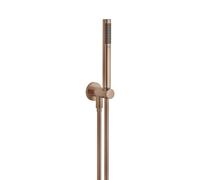 Dornbracht Meta set doccia con presa d'acqua e supporto, 1 tipo di getto, 27802660-42, Meta; Tara.; VAIA; Universal bronzo spazzolato [Rubinetteria Bagno > Set Doccia]