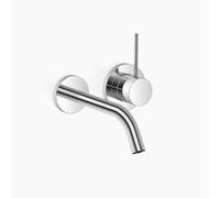 Dornbracht META SLIM Mélangeur monocommande mural pour lavabo sans vidage, saillie 190 mm, bec fixe, 36860662-00, 36860662-00, Colorazione: cromo