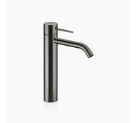 Dornbracht META SLIM Mitigeur monocommandé pour lavabo avec pied surélevé, sans garniture de vidage, pour lavabos en saillie, saillie 165 mm, 33539662-19, 33539662-19, Colorazione: Cromo scuro