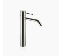 Dornbracht META SLIM Mitigeur monocommandé pour lavabo avec pied surélevé, sans garniture de vidage, pour lavabos en saillie, saillie 165 mm, 33539662-06, 33539662-06, Colorazione: Platino spazzolato