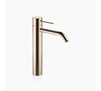 Dornbracht META SLIM Mitigeur monocommandé pour lavabo avec pied surélevé, sans garniture de vidage, pour lavabos en saillie, saillie 165 mm, 33539662-46, 33539662-46, Colorazione: Champagne spazzolat