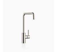 Dornbracht META Square robinet de cuisine, mitigeur monocommande, saillie 235mm, pour douchette/douche professionnelle, 33826861-08, 33826861-08, Colorazione: platino