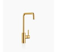 Dornbracht META Square robinet de cuisine, mitigeur monocommande, saillie 235mm, pour douchette/douche professionnelle, 33826861-28, 33826861-28, Colorazione: ottone spazzolato