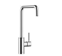 Dornbracht META Square robinet de cuisine, mitigeur monocommande, saillie 235mm, pour douchette/douche professionnelle, 33826861-19, 33826861-19, Colorazione: Cromo scuro