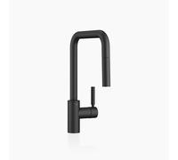 Dornbracht Meta Square rubinetto da cucina, estraibile, orientabile, 33870861-33, Meta Square nero opaco [Rubinetti da Cucina > Rubinetti da Cucina]