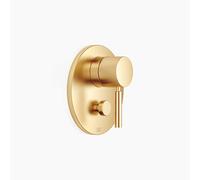 Dornbracht Mitigeur monocommandé encastré avec inverseur, plaque de recouvrement 150 mm, 36120660-28, 36120660-28, Colorazione: ottone spazzolato