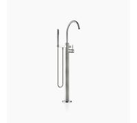 Dornbracht Mitigeur monocommandé pour bain avec tube de fixation pour montage indépendant, avec flexible de douche, 25863661-06, 25863661-06, Colorazione: Platino Opaco