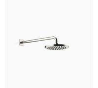 Dornbracht doccia a pioggia IMO con attacco a parete, sporgenza 450 mm, doccia a pioggia 220 mm, 28649670, Colorazione: Platino Opaco