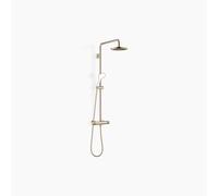Dornbracht Showerpipe avec thermostat de douche, sans douchettes à main, saillie de la douchette à main 450mm, douche de tête 220mm, 34459979-26, 34459979-26, Colorazione: Oro chiaro
