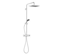 Dornbracht Showerpipe avec thermostat de douche sans douchettes à main, saillie douche à main 450mm, douche de tête 300x240mm, 34459980-42, 34459980-42, Colorazione: bronzo spazzolato