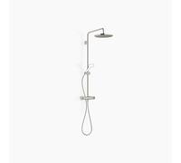 Dornbracht Showerpipe avec thermostat de douche sans douchettes à main, saillie douche à main 450mm, douche de tête 300mm, 34460979-08, 34460979-08, Colorazione: platino