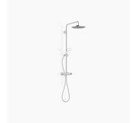 Dornbracht Showerpipe avec thermostat de douche sans douchettes à main, saillie douche à main 450mm, douche de tête 300mm, 34460979-93, 34460979-93, Colorazione: Cromo spazzolato