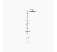 Dornbracht Showerpipe avec thermostat de douche sans douchettes à main, saillie douche à main 450mm, douche de tête 300x240mm, 34459980-93, 34459980-93, Colorazione: Cromo spazzolato