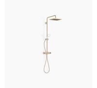 Dornbracht Showerpipe avec thermostat de douche sans douchettes à main, saillie douche à main 450mm, douche de tête 300x240mm, 34459980-27, 34459980-27, Colorazione: Oro chiaro spazzolato