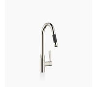 Dornbracht SYNC Mitigeur monocommandé Pull-down avec fonction douche, orientable, saillie 240mm, 33870895-08, 33870895-08, Colorazione: platino