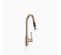 Dornbracht SYNC Mitigeur monocommandé Pull-down avec fonction douche, orientable, saillie 240mm, 33870895-42, 33870895-42, Colorazione: bronzo spazzolato
