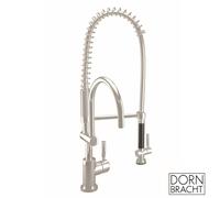 Dornbracht Tara Classic rubinetto da cucina professionale, orientabile, 33880888-06, Profi Tara Classic platino opaco [Rubinetteria da Cucina > Rubinetti da Cucina]