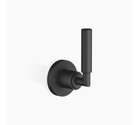 Dornbracht TARA inverseur encastré deux voies, rosace D=60mm, 36200882-33, 36200882-33, Colorazione: Nero opaco