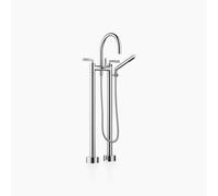 Dornbracht TARA Mélangeur bain/douche à deux trous pour montage indépendant, avec garniture de douche à main, saillie 220mm, 25943882-00, 25943882-00, Colorazione: cromo