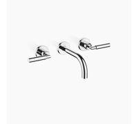 Dornbracht Tara miscelatore per lavabo a parete senza scarico, sporgenza 160mm, kit montaggio finale, 36707882, Colorazione: cromo