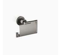 Dornbracht TARA Porte-rouleau de papier avec couvercle, 83510892-99, 83510892-99, Colorazione: scuro Platino opaco