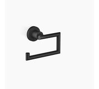 Dornbracht TARA Porte-rouleau de papier sans couvercle, 83500892-33, 83500892-33, Colorazione: Nero opaco