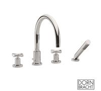 Dornbracht Tara. rubinetto bordo vasca, miscelatore a due comandi, 27512892-06, Tara. platino opaco [Rubinetteria Bagno > Rubinetteria Vasca]
