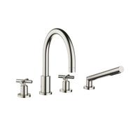 Dornbracht Tara. rubinetto bordo vasca, miscelatore a due comandi, 27512892-06, Tara. platino spazzolato [Rubinetteria Bagno > Rubinetteria Vasca]