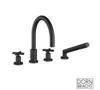 Dornbracht Tara. rubinetto bordo vasca, miscelatore a due comandi, 27512892-33, Tara. nero opaco [Rubinetteria Bagno > Rubinetteria Vasca]