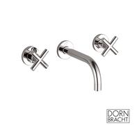 Dornbracht Tara. rubinetto lavabo a parete, 36712892-08, Tara. platino [Rubinetteria Bagno > Rubinetteria Lavabo]