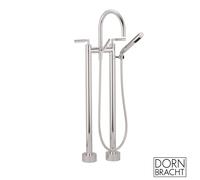 Dornbracht Tara. rubinetto vasca a pavimento, miscelatore a due comandi, 25943882-06, Tara. platino opaco [Rubinetteria Bagno > Rubinetteria Vasca]