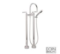 Dornbracht Tara. rubinetto vasca a pavimento, miscelatore a due comandi, 25943882-08, Tara. platino [Rubinetteria Bagno > Rubinetteria Vasca]