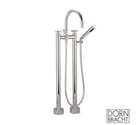 Dornbracht Tara. rubinetto vasca a pavimento, miscelatore a due comandi, 25943892-06, Tara. platino opaco [Rubinetteria Bagno > Rubinetteria Vasca]