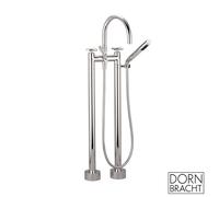 Dornbracht Tara. rubinetto vasca a pavimento, miscelatore a due comandi, 25943892-08, Tara. platino [Rubinetteria Bagno > Rubinetteria Vasca]