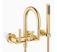 Dornbracht Tara. rubinetto vasca esterno, miscelatore a due comandi, 25133882-28, Tara. ottone spazzolato [Rubinetteria Bagno > Rubinetteria Vasca]