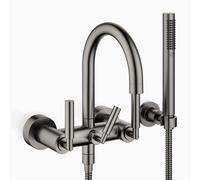 Dornbracht Tara. rubinetto vasca esterno, miscelatore a due comandi, 25133882-99, Tara. dark platinum spazzolato [Rubinetteria Bagno > Rubinetteria Vasca]
