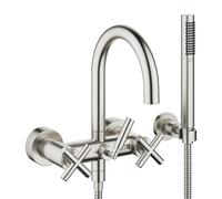 Dornbracht Tara. rubinetto vasca esterno, miscelatore a due comandi, 25133892-06, Tara. platino spazzolato [Rubinetteria Bagno > Rubinetteria Vasca]