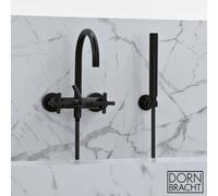 Dornbracht Tara. rubinetto vasca esterno, miscelatore a due comandi, 25133892-33, Tara. nero opaco [Rubinetteria Bagno > Rubinetteria Vasca]