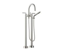 Dornbracht Tara. rubinetto vasca, installazione a pavimento, miscelatore a due comandi, 25943882-06, Tara. platino spazzolato [Rubinetteria Bagno > Rubinetteria Vasca]