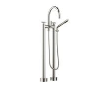 Dornbracht Tara. rubinetto vasca, installazione a pavimento, miscelatore a due comandi, 25943892-06, Tara. platino spazzolato [Rubinetteria Bagno > Rubinetteria Vasca]