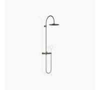 Dornbracht TARA Showerpipe avec mitigeur de douche sans douchette à main, douchette à main 300mm, 26622892-99, 26622892-99, Colorazione: Platino scuro spazzolato