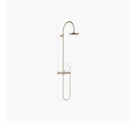 Dornbracht TARA Showerpipe avec mitigeur de douche sans douchette à main, flowReduce, 26632892-27, 26632892-27, Colorazione: Oro chiaro spazzolato