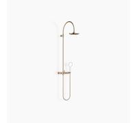 Dornbracht TARA Showerpipe avec mitigeur de douche sans douchette à main, flowReduce, 26632892-46, 26632892-46, Colorazione: Champagne spazzolato