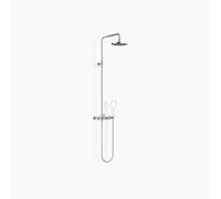 Dornbracht TARA Showerpipe sans douchette à main, saillie de la douchette à main 420mm, flowReduce, 26633892-06, 26633892-06, Colorazione: Platino Opaco