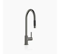 Dornbracht TARA robinet de cuisine, mitigeur, pull-down, avec fonction douche, saillie 240mm, 33870888-19, 33870888-19, Colorazione: Cromo scuro