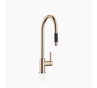 Dornbracht TARA robinet de cuisine, mitigeur, pull-down, avec fonction douche, saillie 240mm, 33870888-46, 33870888-46, Colorazione: Champagne spazzolato