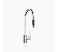 Dornbracht Cucina - Miscelatore monocomando Tara Ultra con funzione doccia, sporgenza 240mm, Colorazione: platino