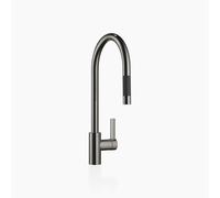 Dornbracht TARA ULTRA Mitigeur monocommandé Pull-down avec fonction douche, saillie 240mm, 33870875-19, 33870875-19, Colorazione: Cromo scuro